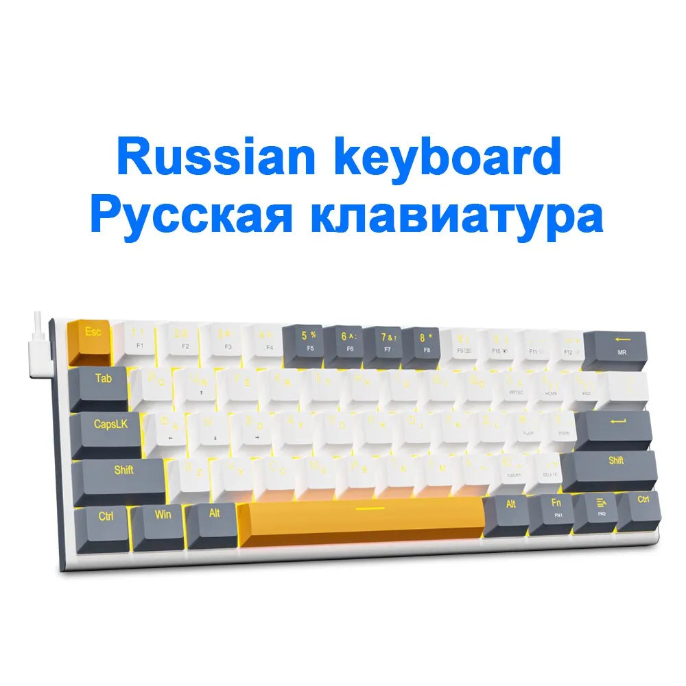 E-YOOSO Z11 USB Mechanical Gaming Wired Keyboard by DarkByteGear