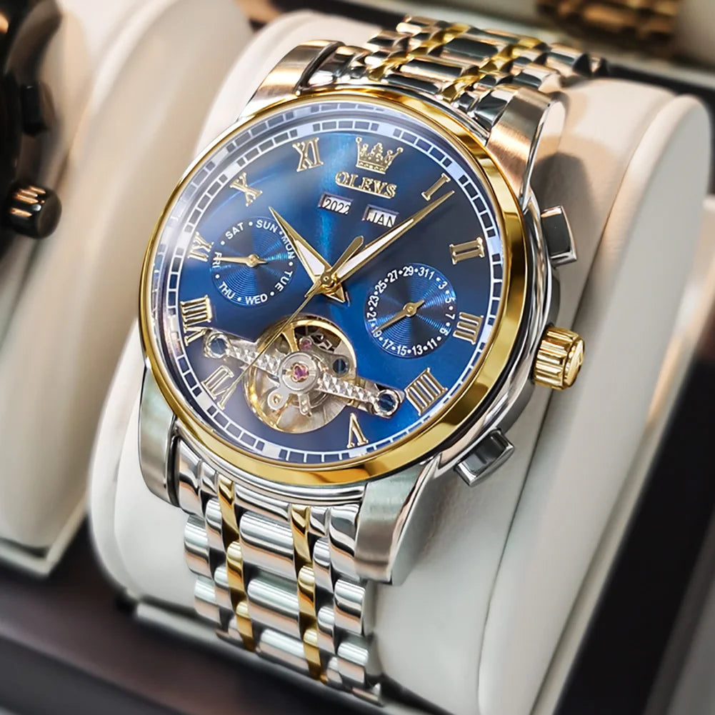 OLEVS Automatic Mechanical Men Watches by DarkByteGear