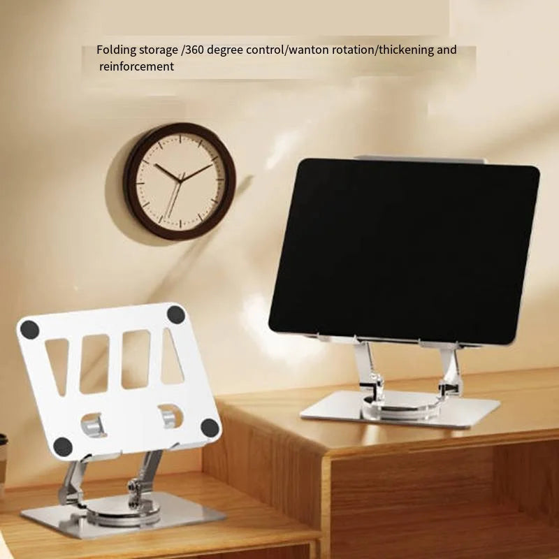 Laptop Stand Adjustable Aluminum Alloy Notebook Tablet Stand Up to 17 Inch Laptop Portable Fold Holder Cooling Bracket Support by DarkByteGear