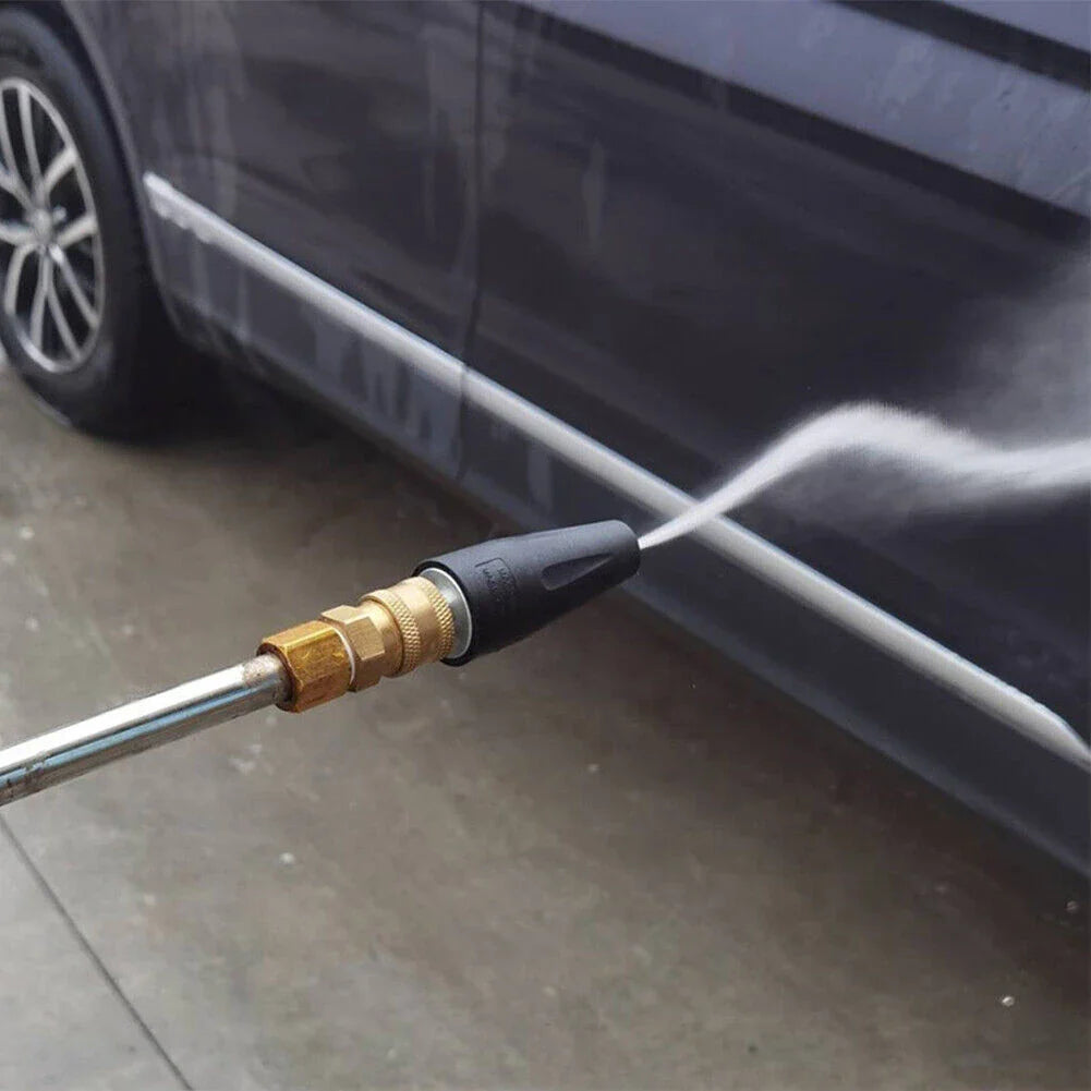 Pressure Washer Turbo Nozzle 2600 PSI 2.0 GPM Rotating Power Washer Tips 1/4-Inch Quick Connect for High Pressure Car Washers by DarkByteGear
