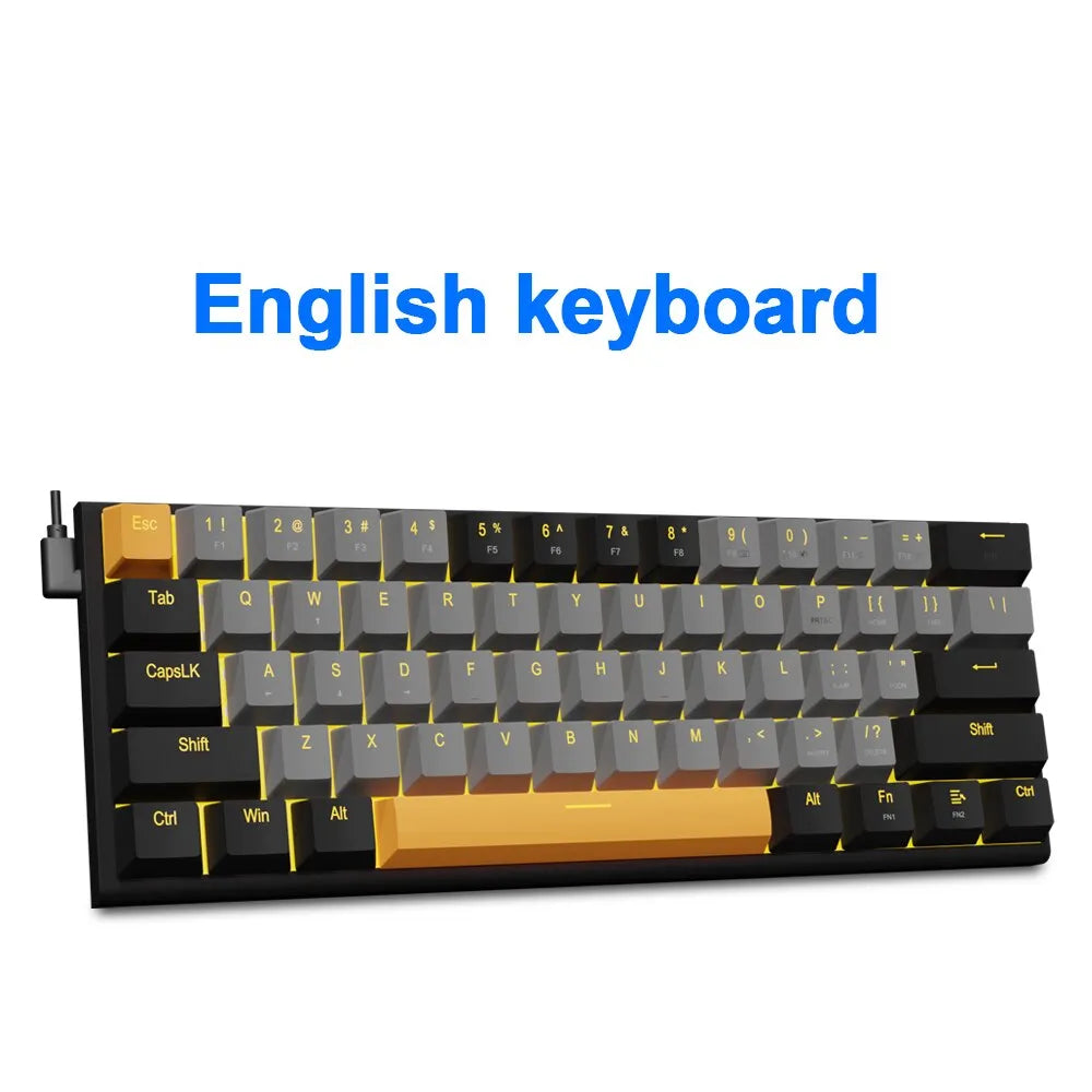 E-YOOSO Z11 USB Mechanical Gaming Wired Keyboard by DarkByteGear