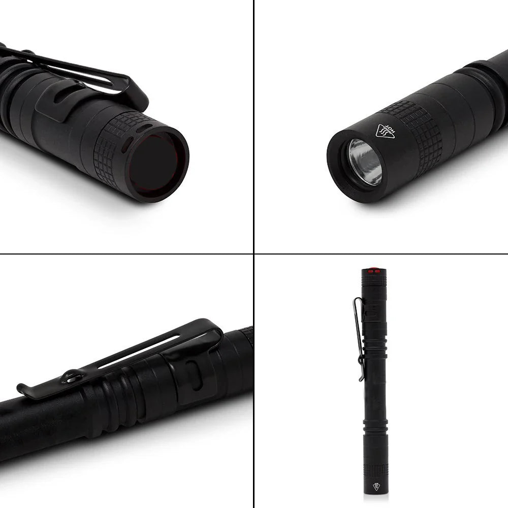 Pen Doctor LED Flashlight Mini 13cm Portable White Light Dentist Nurse Torch Camping Hiking Adventure Out Flashlights by DarkByteGear
