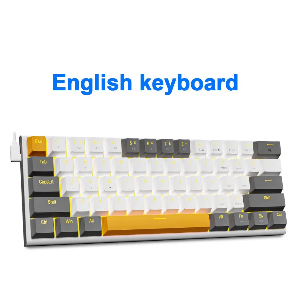 E-YOOSO Z11 USB Mechanical Gaming Wired Keyboard by DarkByteGear