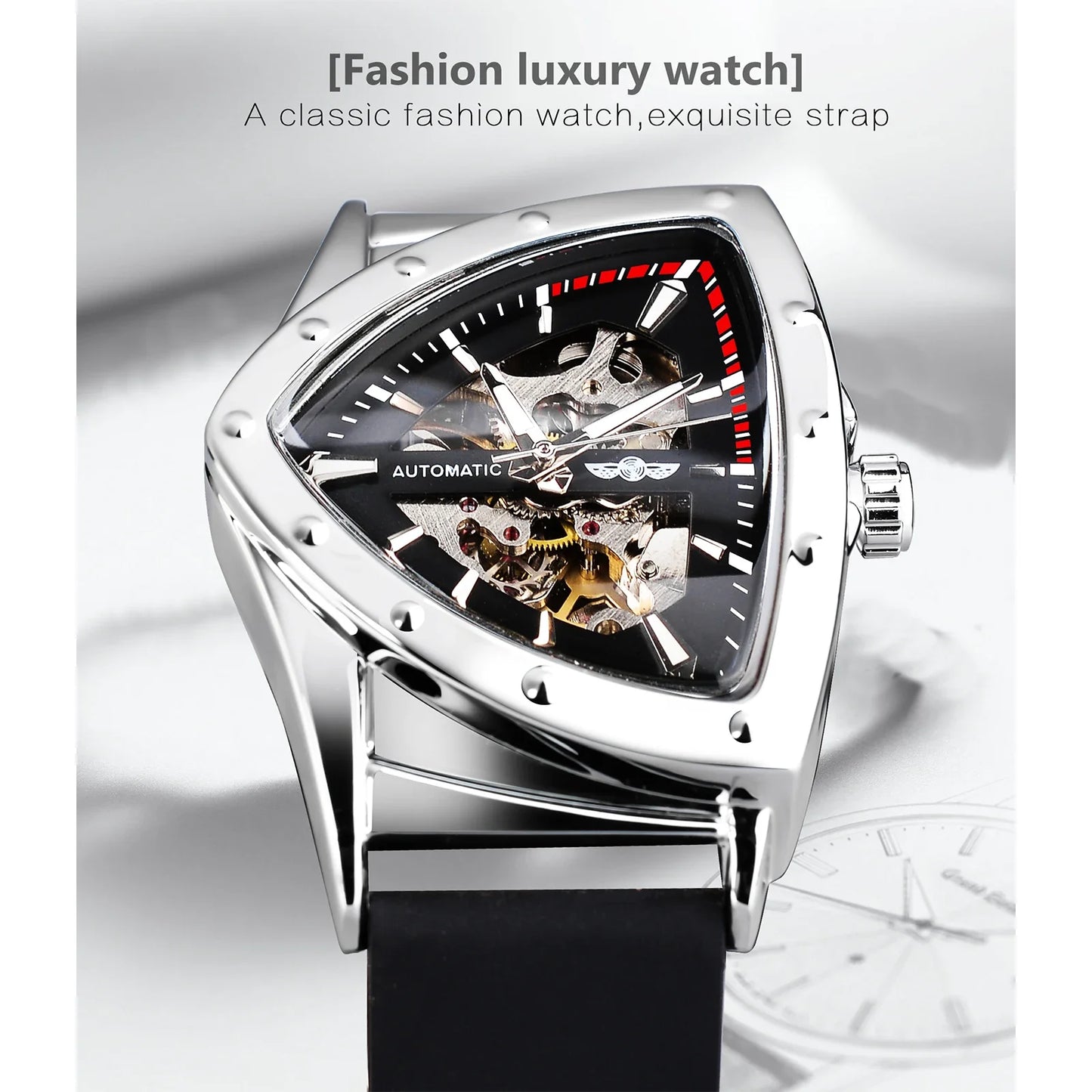 WINNER Sport Style Men's Watche by DarkByteGear