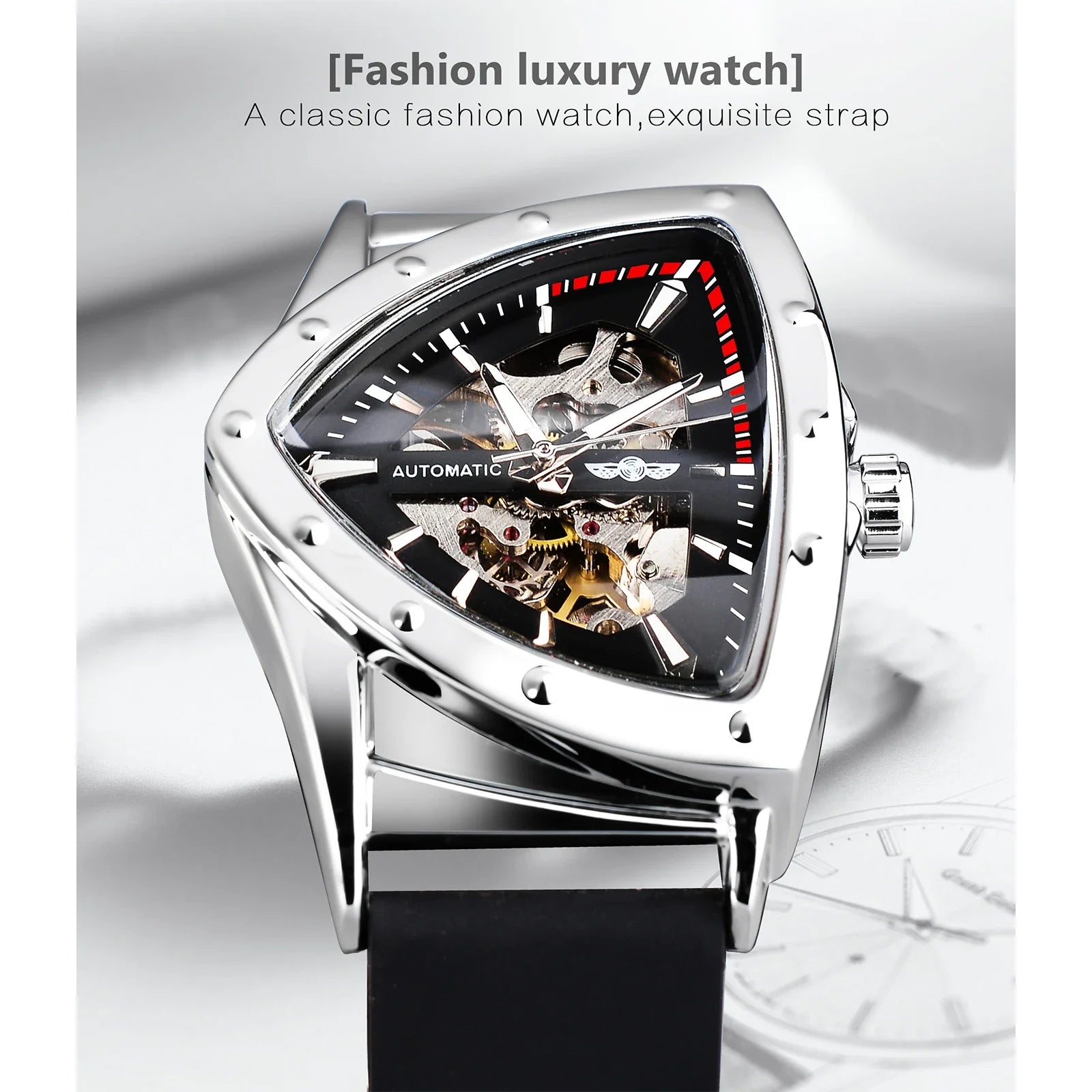 WINNER Sport Style Men's Watche by DarkByteGear