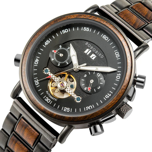 BOBO BIRD Couple Automatic Watch by DarkByteGear