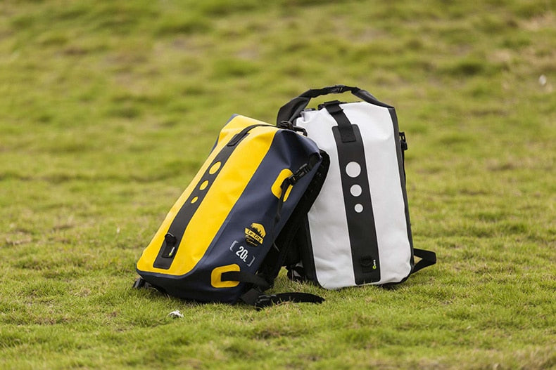 WaterGlide 20L: Portable Waterproof Climbing Backpack by DarkByteGear