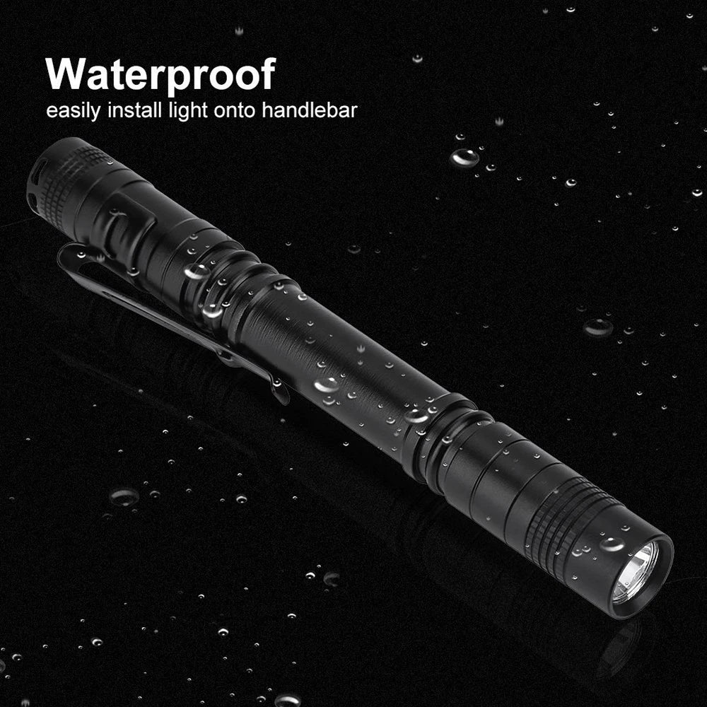 Pen Doctor LED Flashlight Mini 13cm Portable White Light Dentist Nurse Torch Camping Hiking Adventure Out Flashlights by DarkByteGear