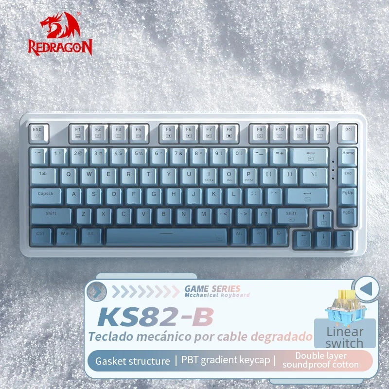 Redragon New Style Mechanical Gaming Keyboard by DarkByteGear