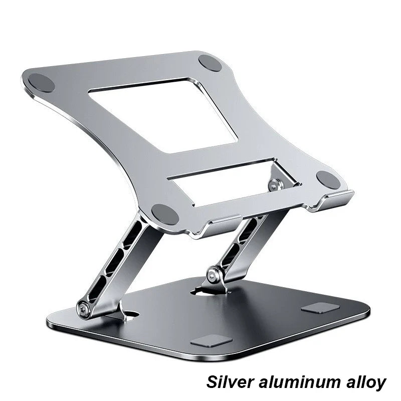 Laptop Stand Aluminium Alloy Foldable Tablet Stand Macbook Laptop Portable Fold Holder Bracket Support by DarkByteGear