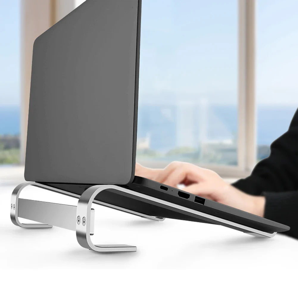 Desk Laptop Stand Ergonomic Aluminum Computer Stand Detachable Laptop Riser Notebook Cooling Holder Stand for 10-18inch Laptop by DarkByteGear