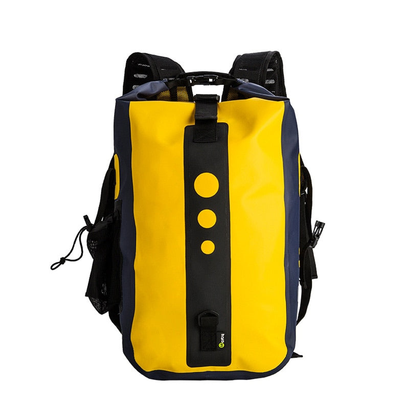 WaterGlide 20L: Portable Waterproof Climbing Backpack by DarkByteGear