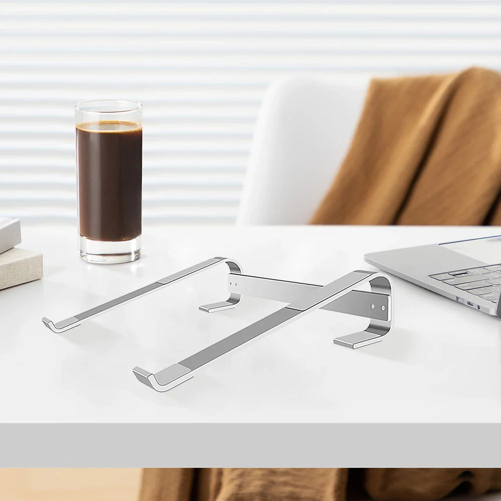 Desk Laptop Stand Ergonomic Aluminum Computer Stand Detachable Laptop Riser Notebook Cooling Holder Stand for 10-18inch Laptop by DarkByteGear