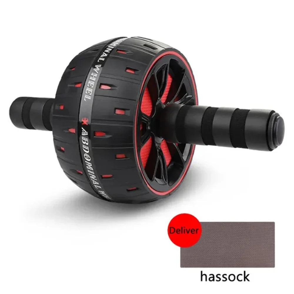 Big Ab Roller for Abs Workout Ab Roller Wheel Exercise Equipment For Core Workout Abdominal Wheel Roller For Home Gym Muscle by DarkByteGear