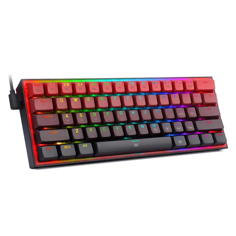 REDRAGON Fizz K617 RGB USB Mini Mechanical Keyboard by DarkByteGear