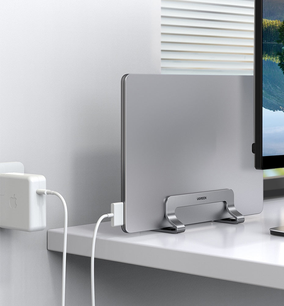 HackStand Vertical Laptop Holder for MacBook and Tablets by DarkByteGear