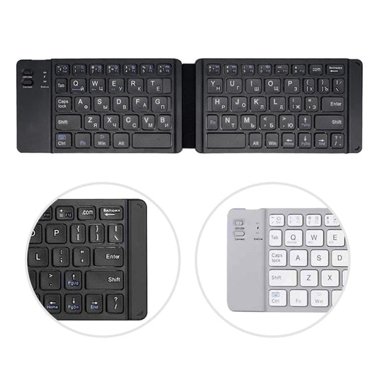 CypherShield Compact Foldable Keyboard by DarkByteGear