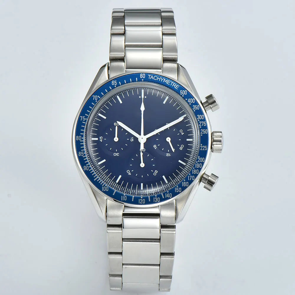Corgeut 40MM Mens Chronograph Quartz Watch by DarkByteGear