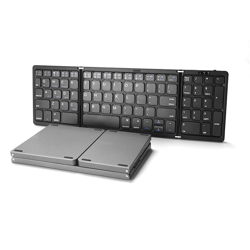 PixelMorph Mini Wireless Foldable Keyboard by DarkByteGear