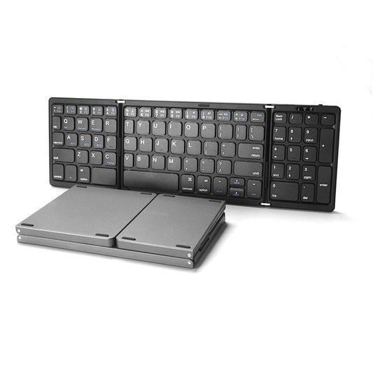 PixelMorph Mini Wireless Foldable Keyboard by DarkByteGear