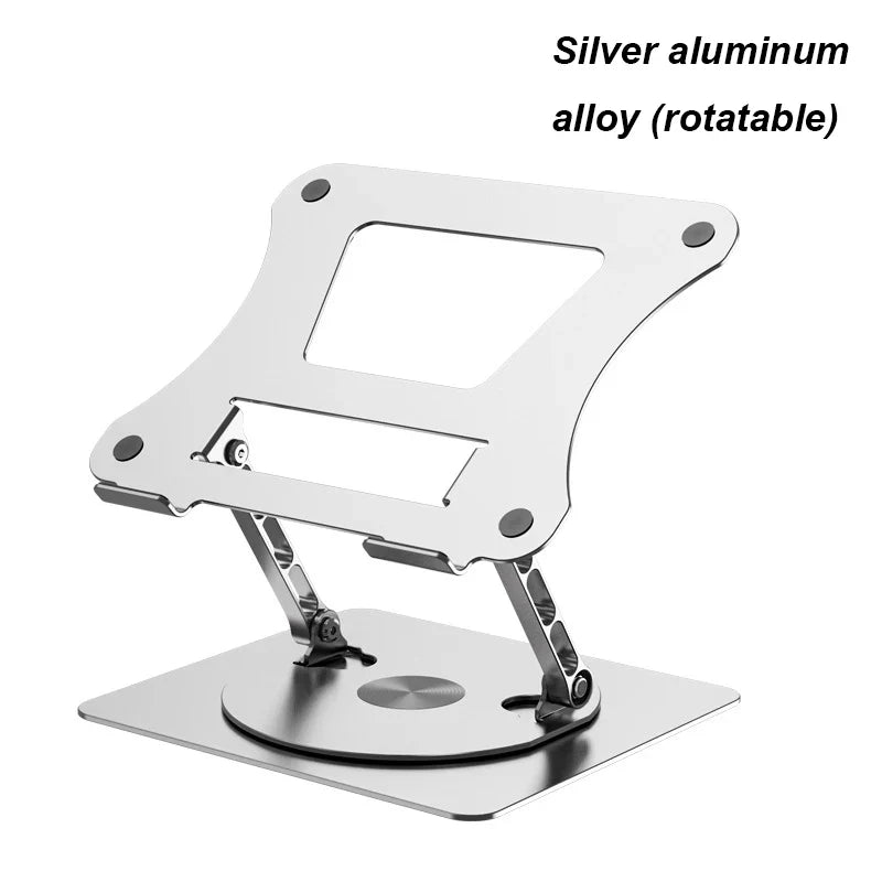 Laptop Stand Aluminium Alloy Foldable Tablet Stand Macbook Laptop Portable Fold Holder Bracket Support by DarkByteGear