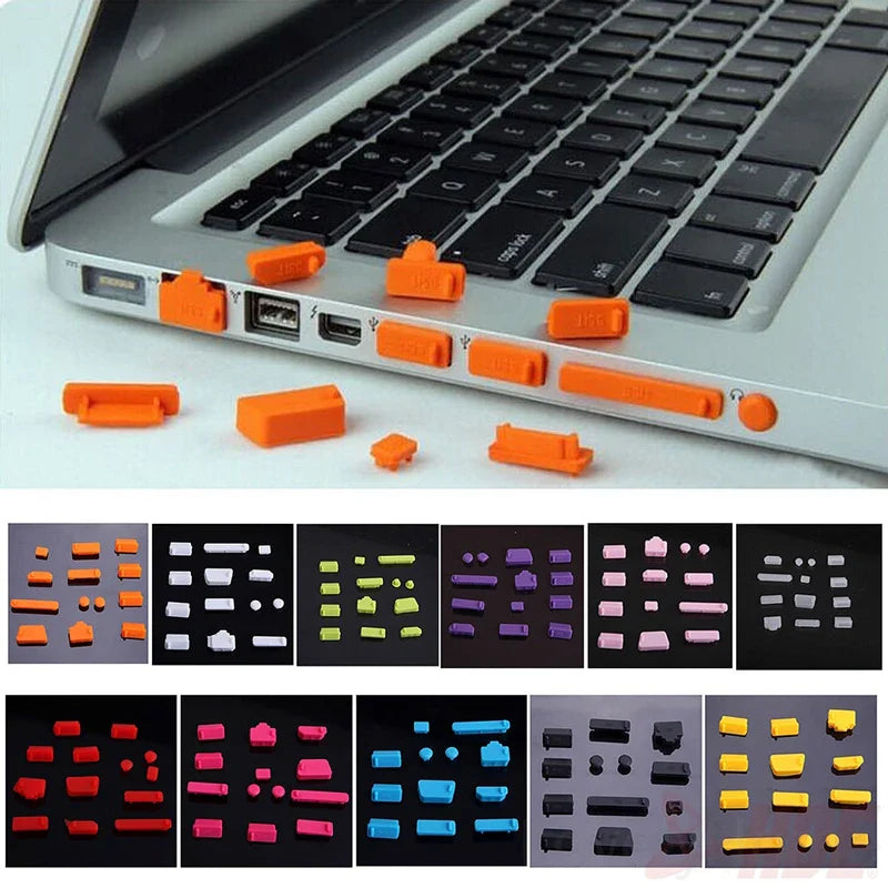 Anti-dust Plug Notebook Universal Anti Dust Plug 16Pcs Laptop Cover Protective Stopper Dust Plug Usb Computer Dustproof Plug by DarkByteGear