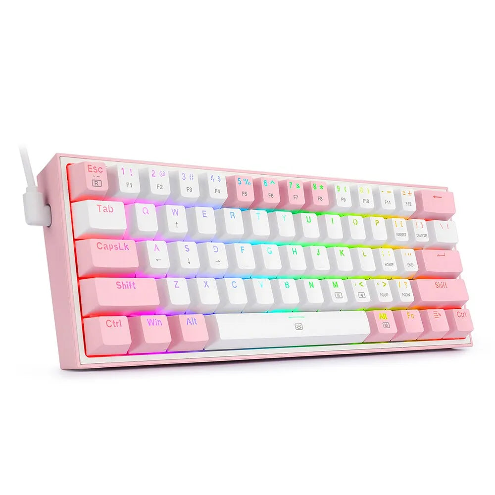 REDRAGON Fizz K617 RGB USB Mini Mechanical Keyboard by DarkByteGear