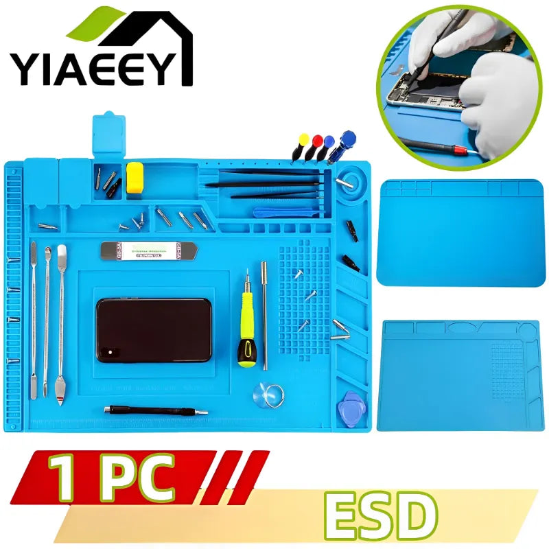 ESD Soldering Mat Repair Pad Insulation Heat Resistant by DarkByteGear