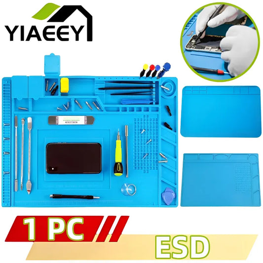 ESD Soldering Mat Repair Pad Insulation Heat Resistant by DarkByteGear