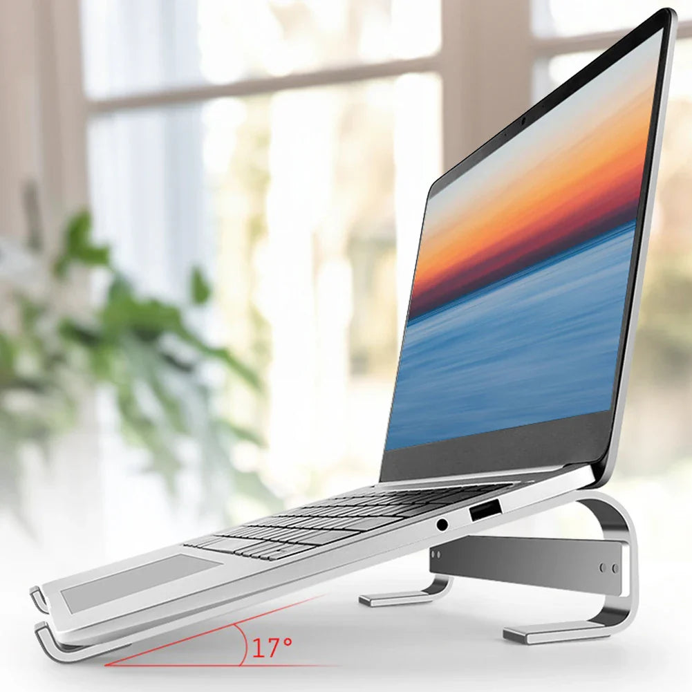 Desk Laptop Stand Ergonomic Aluminum Computer Stand Detachable Laptop Riser Notebook Cooling Holder Stand for 10-18inch Laptop by DarkByteGear