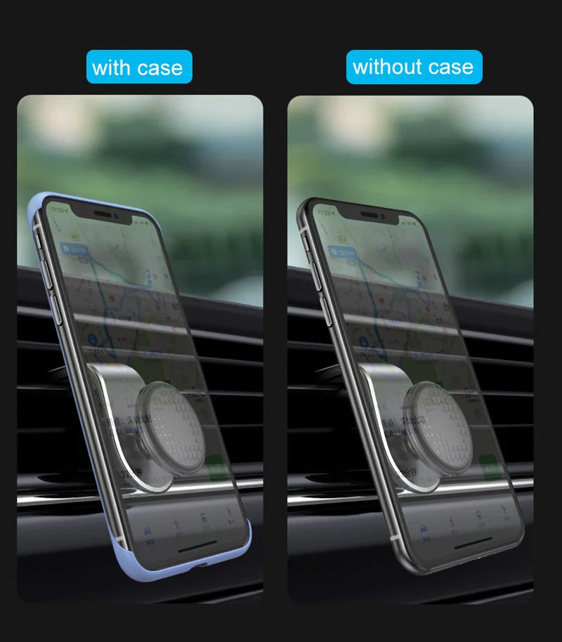 Magnetic Car Phone Holder Stand Air Vent Magnet Car Mount GPS Smartphone Mobile Support In Car Bracket for iPhone Samsung Xiaomi by DarkByteGear