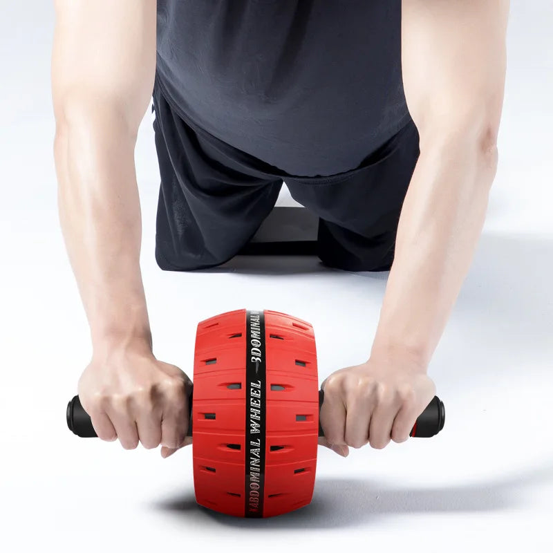 Big Ab Roller for Abs Workout Ab Roller Wheel Exercise Equipment For Core Workout Abdominal Wheel Roller For Home Gym Muscle by DarkByteGear