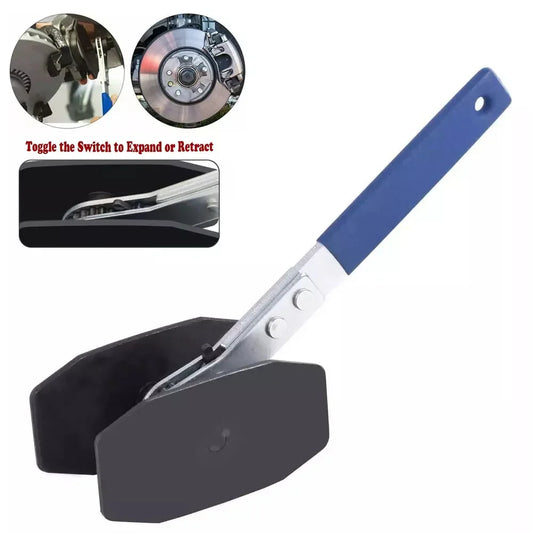 Brake Piston Caliper Press Tool Steel Car Ratchet Brake Piston 360° Ratchet Pad Spreader Press Hand Tool by DarkByteGear