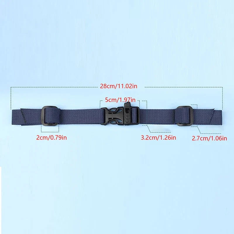 Backpack Chest Bag Strap Harness Adjustable Shoulder Strap For Bag Outdoor Camping Tactical Bags Straps Accessories For Backpack by DarkByteGear