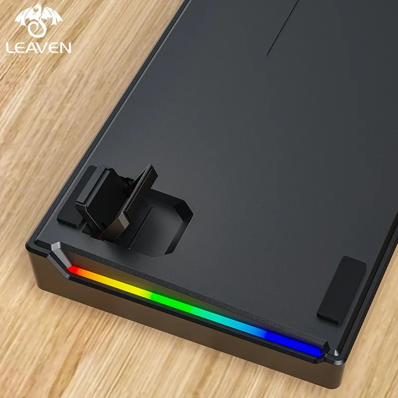 LEAVEN K620 Wired Mechanical Keyboard 61 Keys by DarkByteGear