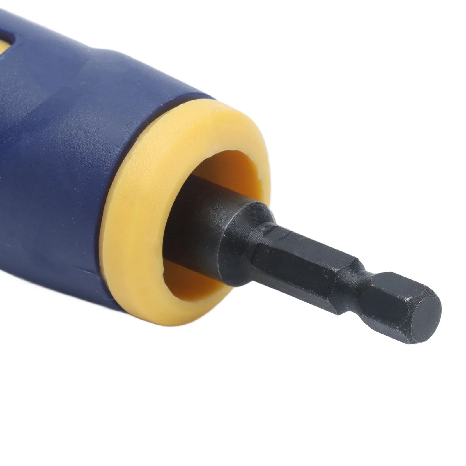 Right Angle Drill Adaptor 90 Degree Yellow Blue Drills Attachment Extension Driver Yellow Blue Extension Driver by DarkByteGear
