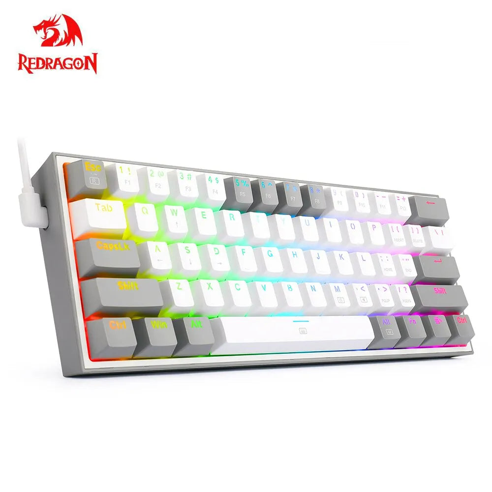 REDRAGON Fizz K617 RGB USB Mini Mechanical Keyboard by DarkByteGear