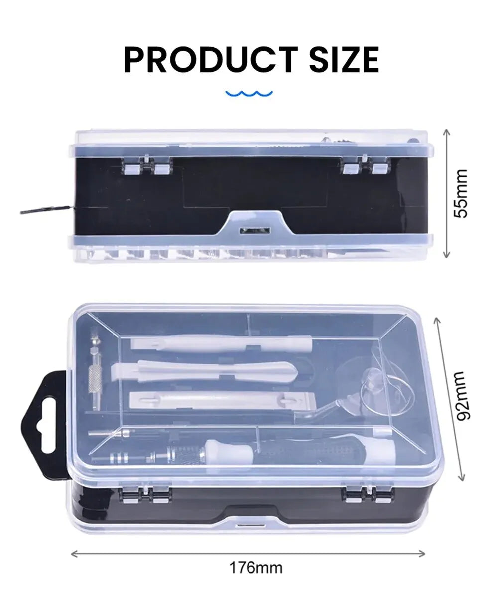 Electronics Screwdriver Set 115 in 1 Precision Screwdriver Tools Nut Driver Professional Magnetic Repair Tools Laptop Repair by DarkByteGear