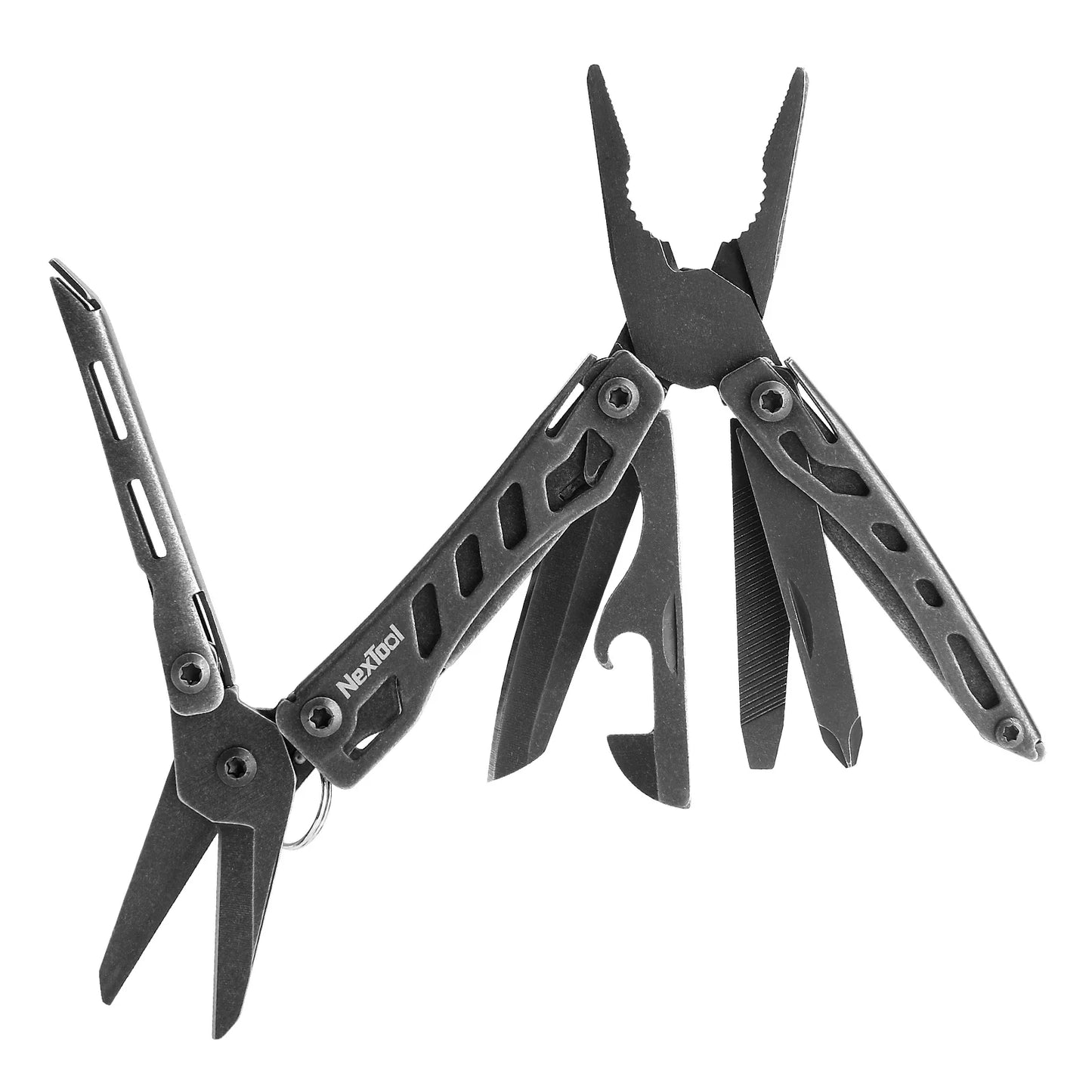 10 IN 1 Multi Functional Folding EDC Hand Tool by DarkByteGear
