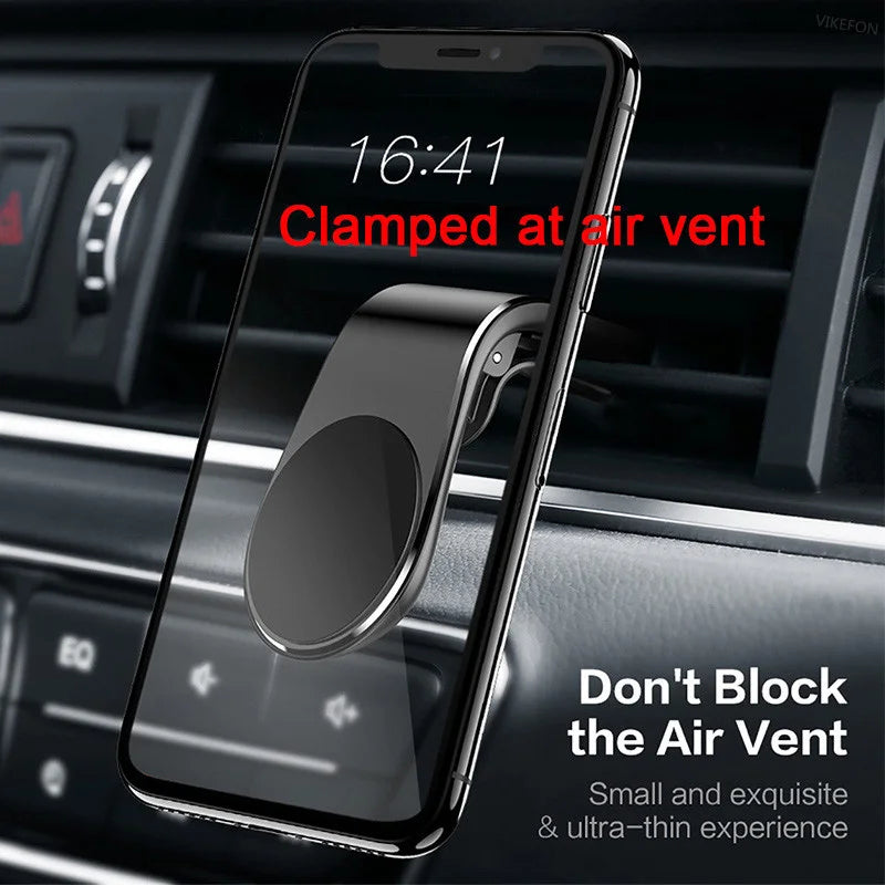 Magnetic Car Phone Holder Stand Air Vent Magnet Car Mount GPS Smartphone Mobile Support In Car Bracket for iPhone Samsung Xiaomi by DarkByteGear