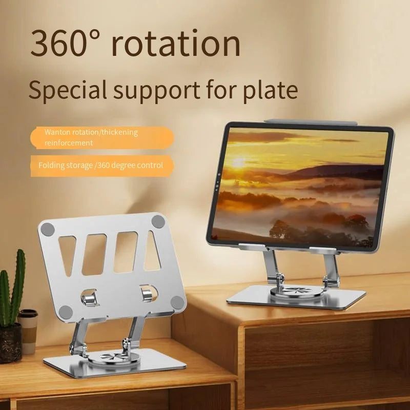 Laptop Stand Adjustable Aluminum Alloy Notebook Tablet Stand Up to 17 Inch Laptop Portable Fold Holder Cooling Bracket Support by DarkByteGear