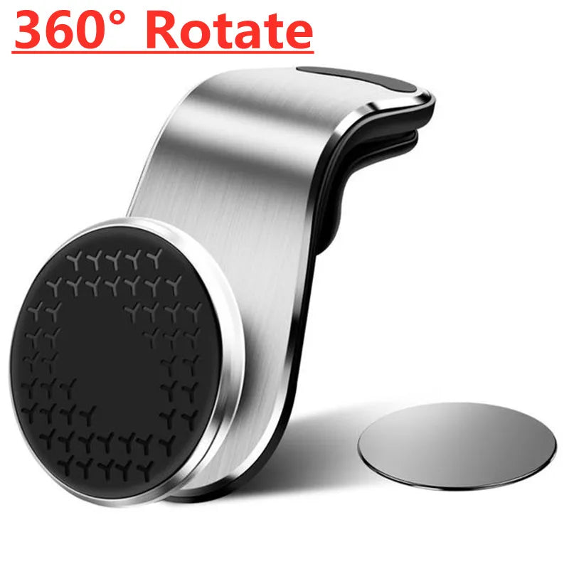 Magnetic Car Phone Holder Stand Air Vent Magnet Car Mount GPS Smartphone Mobile Support In Car Bracket for iPhone Samsung Xiaomi by DarkByteGear