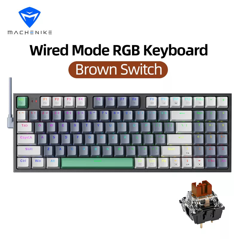 Machenike K500 Mechanical Keyboard by DarkByteGear
