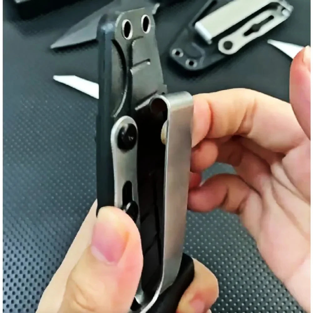 New Recommended Outdoor Tactical Knife High Hardness Multi-function Field Survival Knife Mini Portable Small Straight Knife by DarkByteGear