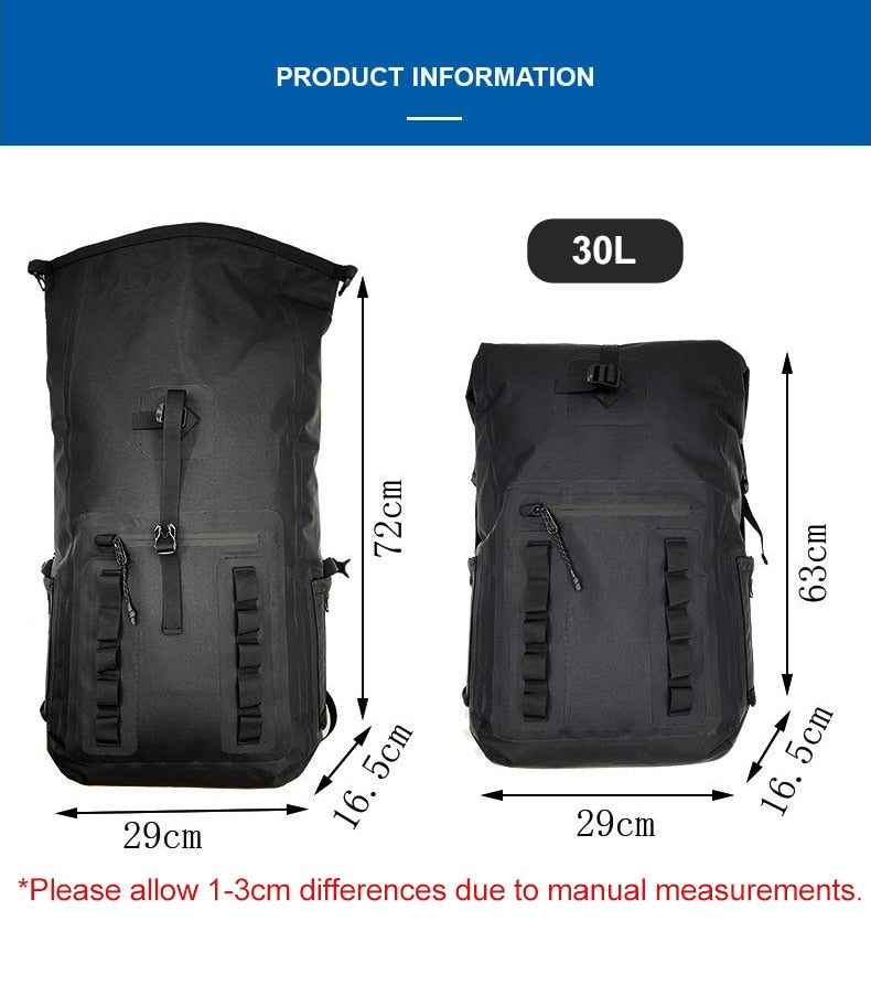 RiverRover - The Waterproof 30L Trekking and Drifting Backpack by DarkByteGear