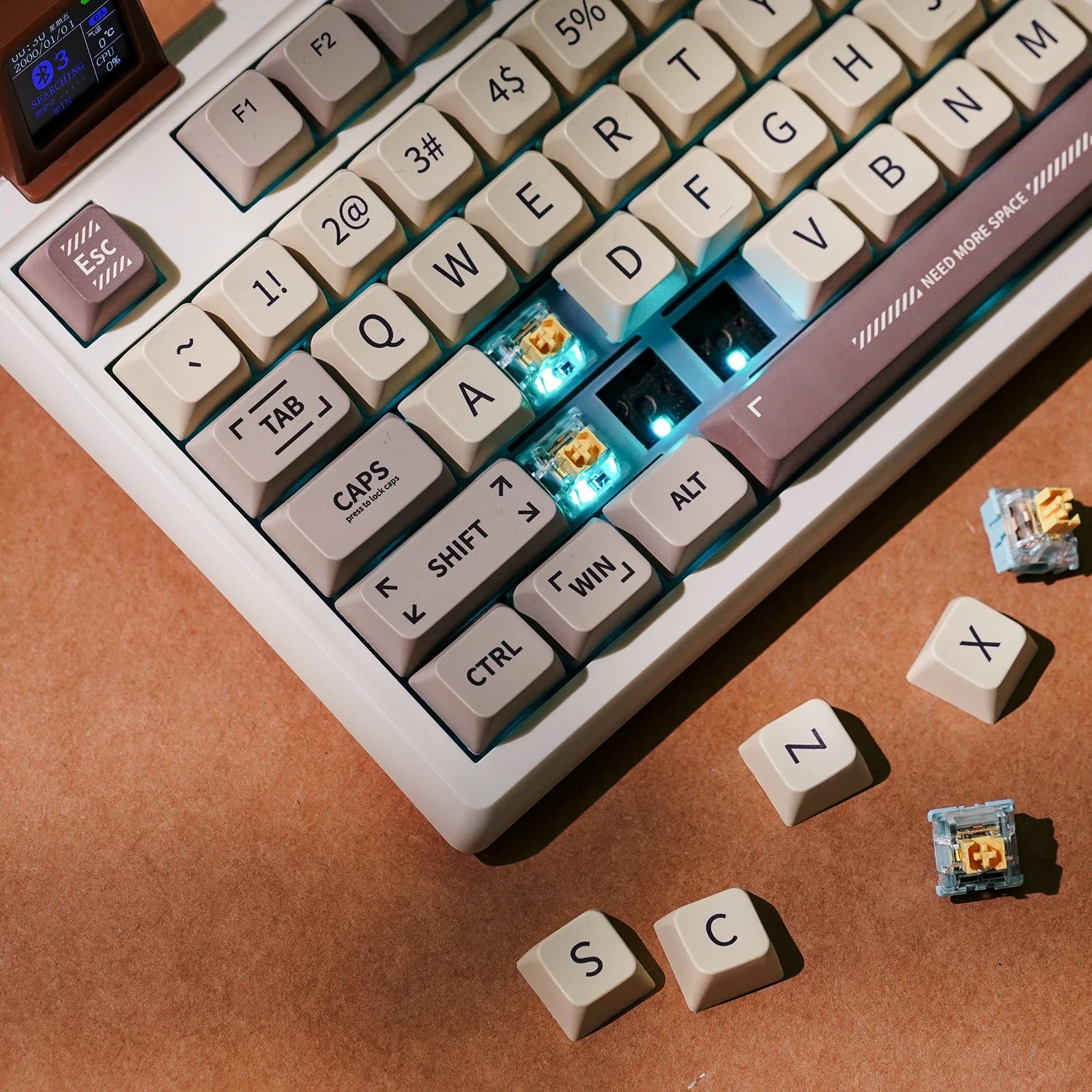 EPOMAKER RT100 97key 95% Bluetooth 5.0/2.4G Wireless/Wired Mechanical Keyboard C by DarkByteGear