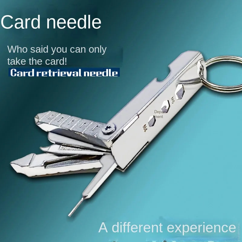 NexTool Mini Sailor 11-In-1 Multi-Function Tools 6.7cm Pocket Multitool Pliers Multi-tool Tools Retrieve Card Pin Opener Knife by DarkByteGear