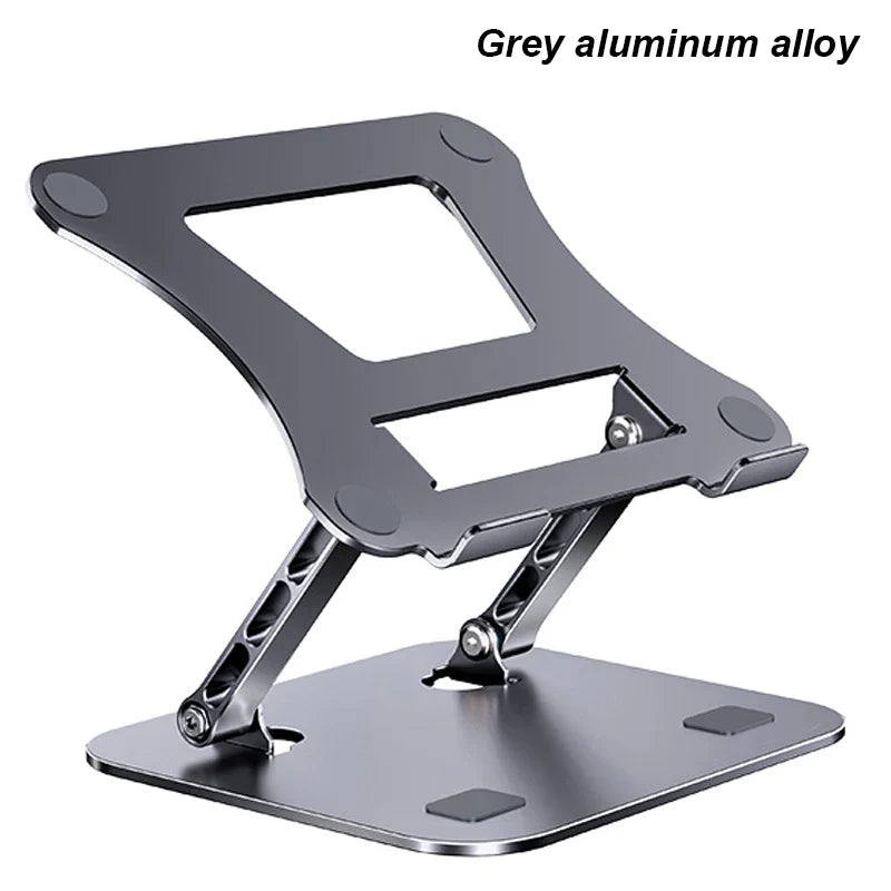 Laptop Stand Aluminium Alloy Foldable Tablet Stand Macbook Laptop Portable Fold Holder Bracket Support by DarkByteGear