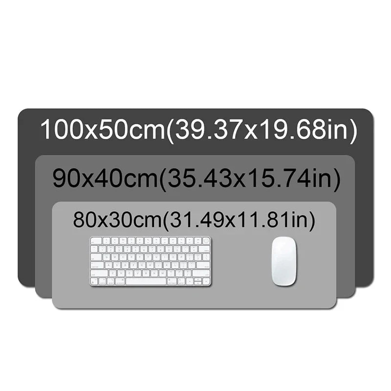 Office Shortcuts XXL Mouse Pad Large Extended Excel Powerpoint Word Software Mousepad Programmer Non-Slip Rubber Gaming Desk Mat by DarkByteGear