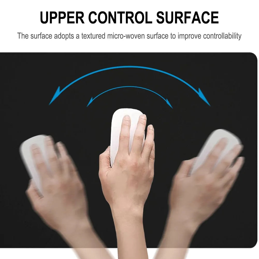 Mouse Pad Large 800x300x3mm With Durable Stitched Edge by DarkByteGear